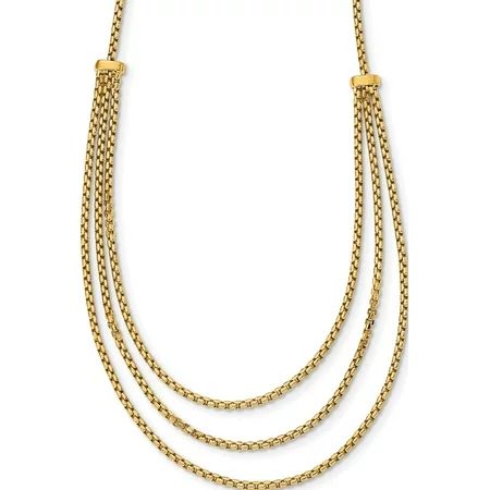 Leslie's 14K Polished D/C Layered Necklace | Walmart (US)