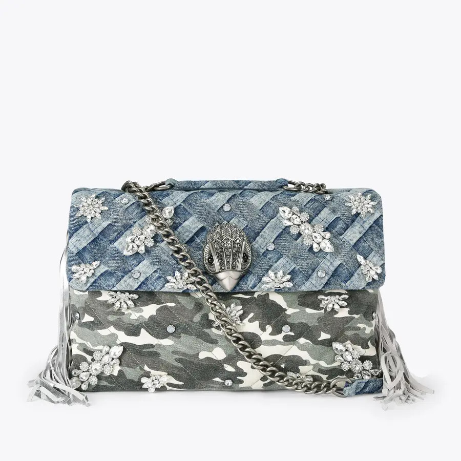 Kurt Geiger Londonxxl crystal kensington bag$368 | Kurt Geiger US