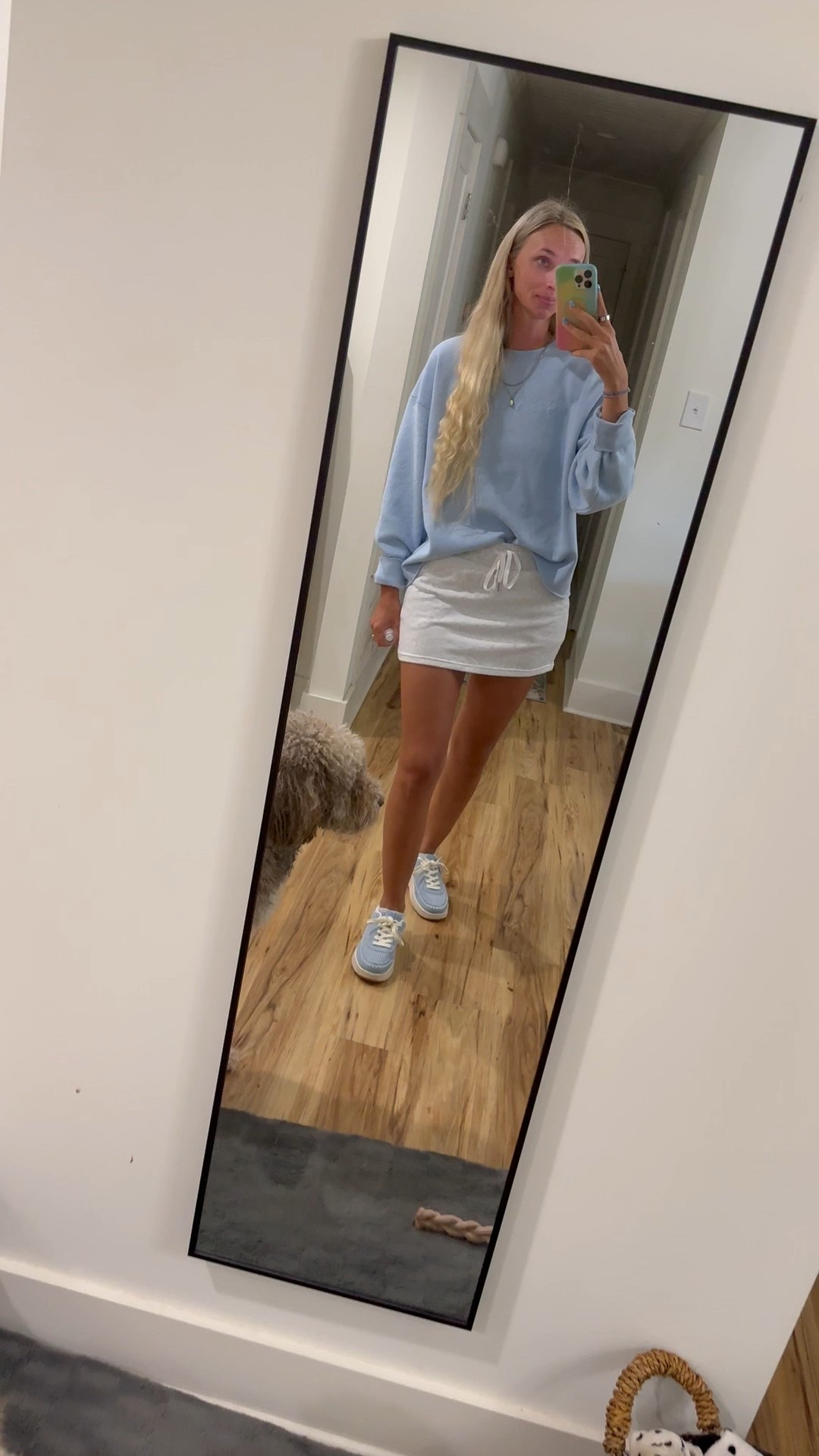 Starting the week comfy and cute ☁️✨ Monday errands in my go-to Amazon finds: this flowy skirt with built-in shorts (yes, it has pockets 🙌), comfy sneakers, and a little OSEA glow to stay moisturized all day 💧 #ErrandOutfitButMakeItCute
#amazoninfluencer 
#MondayOOTD #AmazonFashionFinds #SkirtWithPockets #ComfyAndCute #OSEAGlow #LTKfit #ErrandStyle #SneakerStyle #AmazonStyle #LTKUnder50 #LTKBeauty

#LTKFindsUnder50 #LTKStyleTip #LTKBeauty