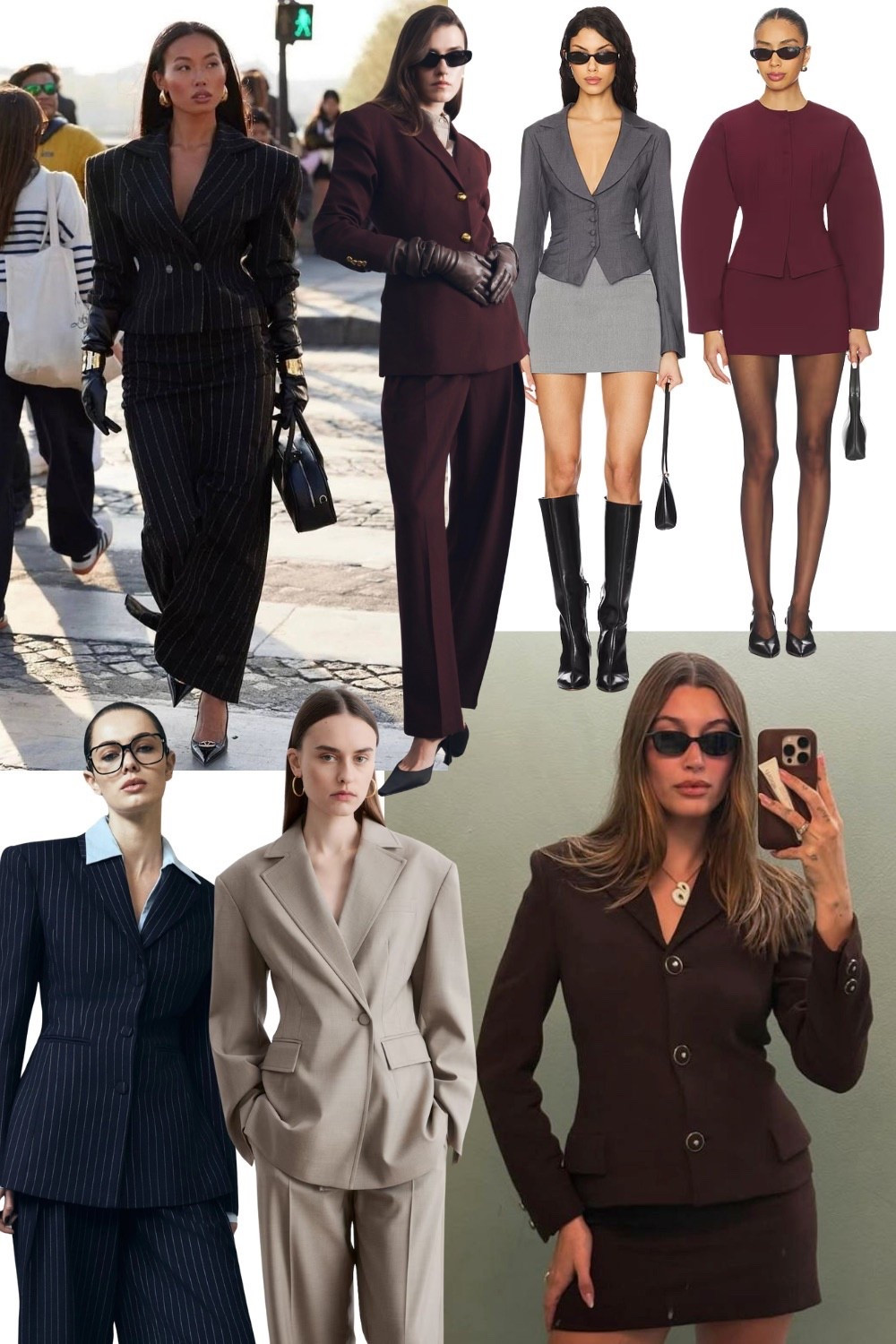 Office Chic to Night Out: Modern Suiting Outfit Ideas

Power dressing but make it cool. Structured blazers, mini skirt suits, pinstripes, and sleek heels for the ultimate corporate siren outfit formula.


#LTKworkwear #LTKstyletip #LTKuk