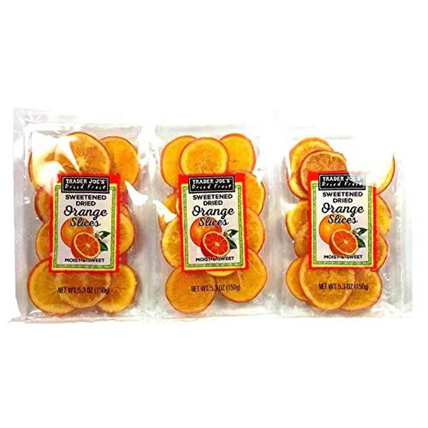 Sweetened Dried Orange Slices 5.3 Oz, (Pack Of 3) | Walmart (US)