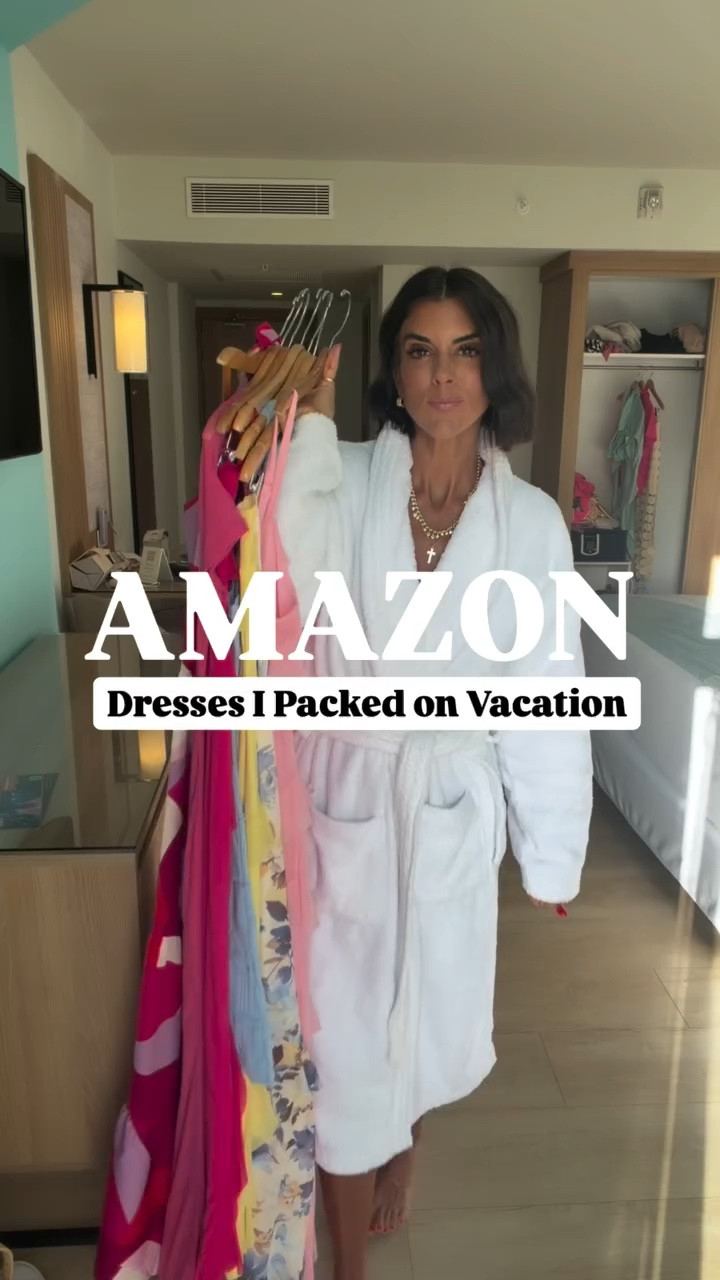 Amazon dresses I packed on vacation! I’m 5’5 and in size small in all.

#LTKSeasonal