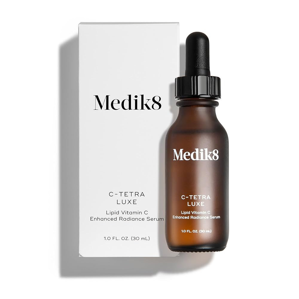 Medik8 C-Tetra Luxe - Brightening, Balancing, Plumping Daily Vitamin C Face Serum - Firms and Smo... | Amazon (US)