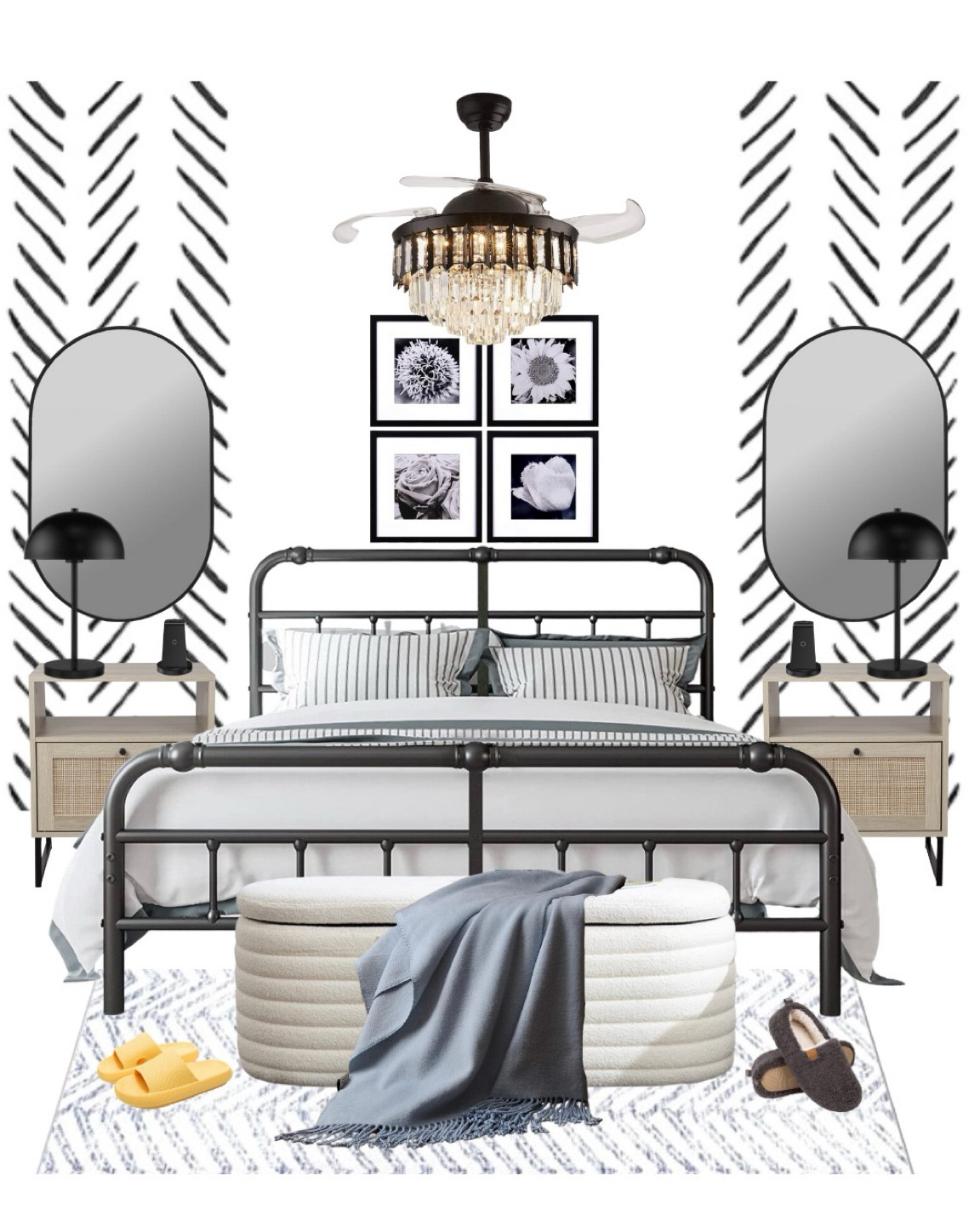 Modern farmhouse bedrooms are 100% a vibe  

#LTKHome #LTKxWayfair #LTKStyleTip