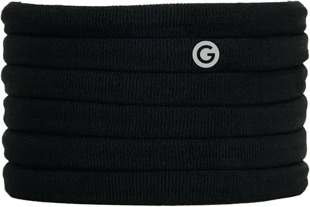 Gimme Beauty - Long & Curly Fit Hair Ties - Black Onyx - Damage Free Hair Ties - Seamless Microfi... | Amazon (US)