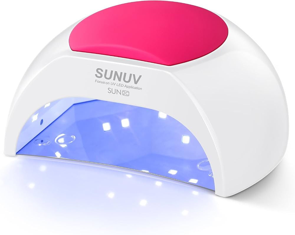 SUNUV Gel UV Nail Lamp, 48W UV LED Nail Dryer Light for Gel Nails Polish Manicure Professional Sa... | Amazon (US)