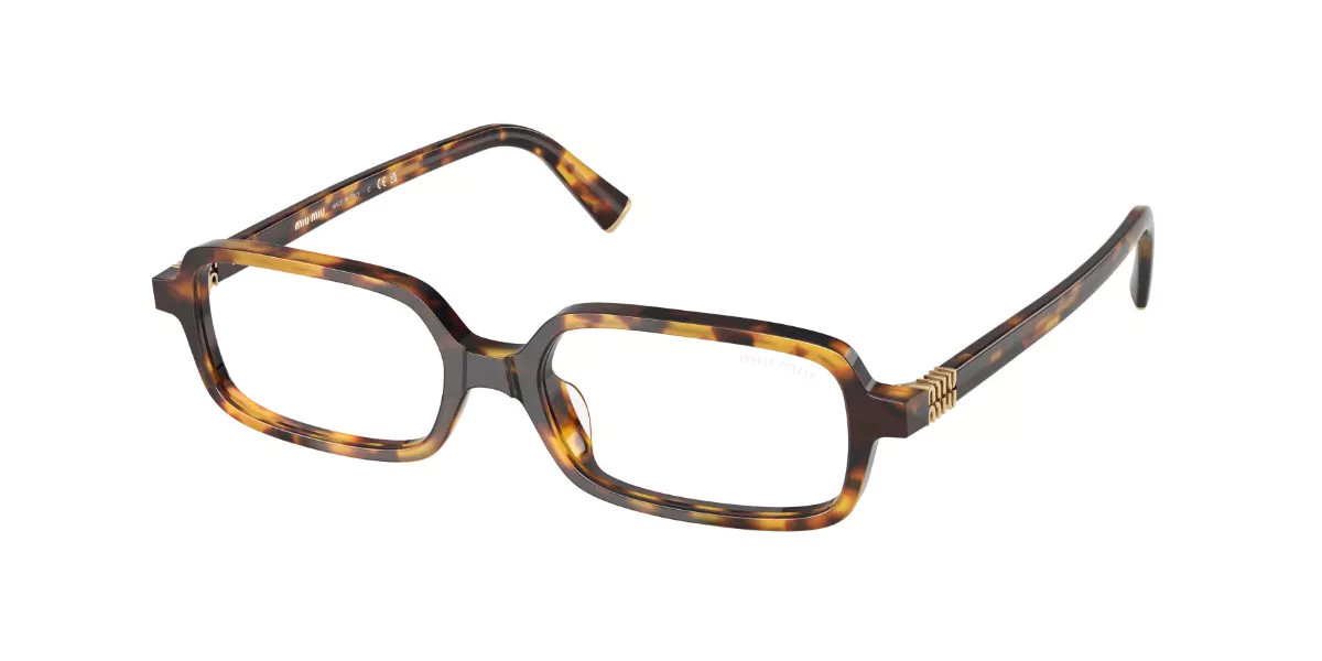 Miu Miu MU11ZS Blue-Light Block 14L08N Women's Eyeglasses Tortoiseshell Size 51 (Frame Only) - Blue Light Block Available | SmartBuyGlasses Global