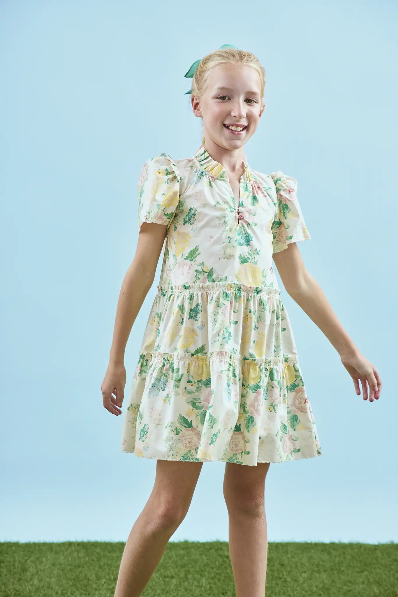 Kids Merritt Dress | Kids Floral Dress | Hunter Bell | Hunter Bell