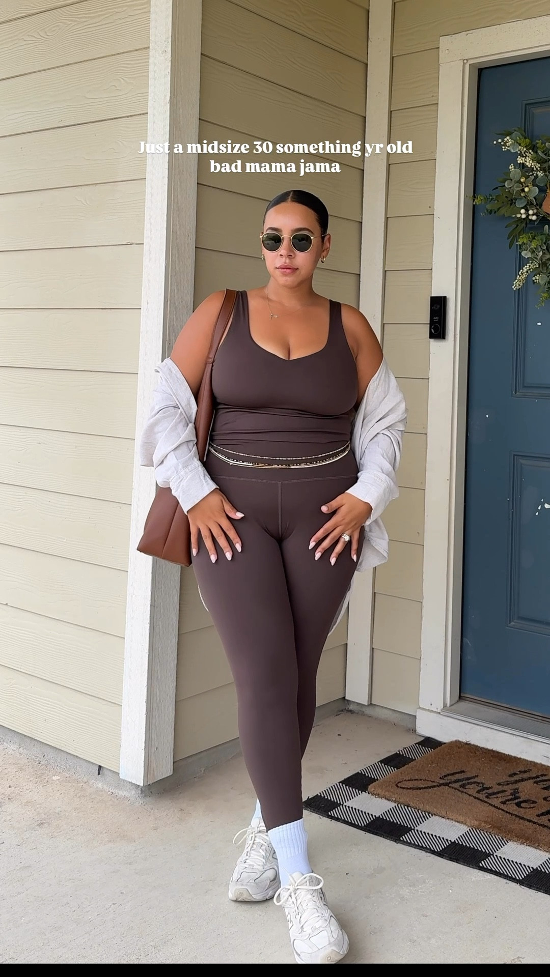  Espresso brown activewear set 

#LTKActive #LTKMidsize