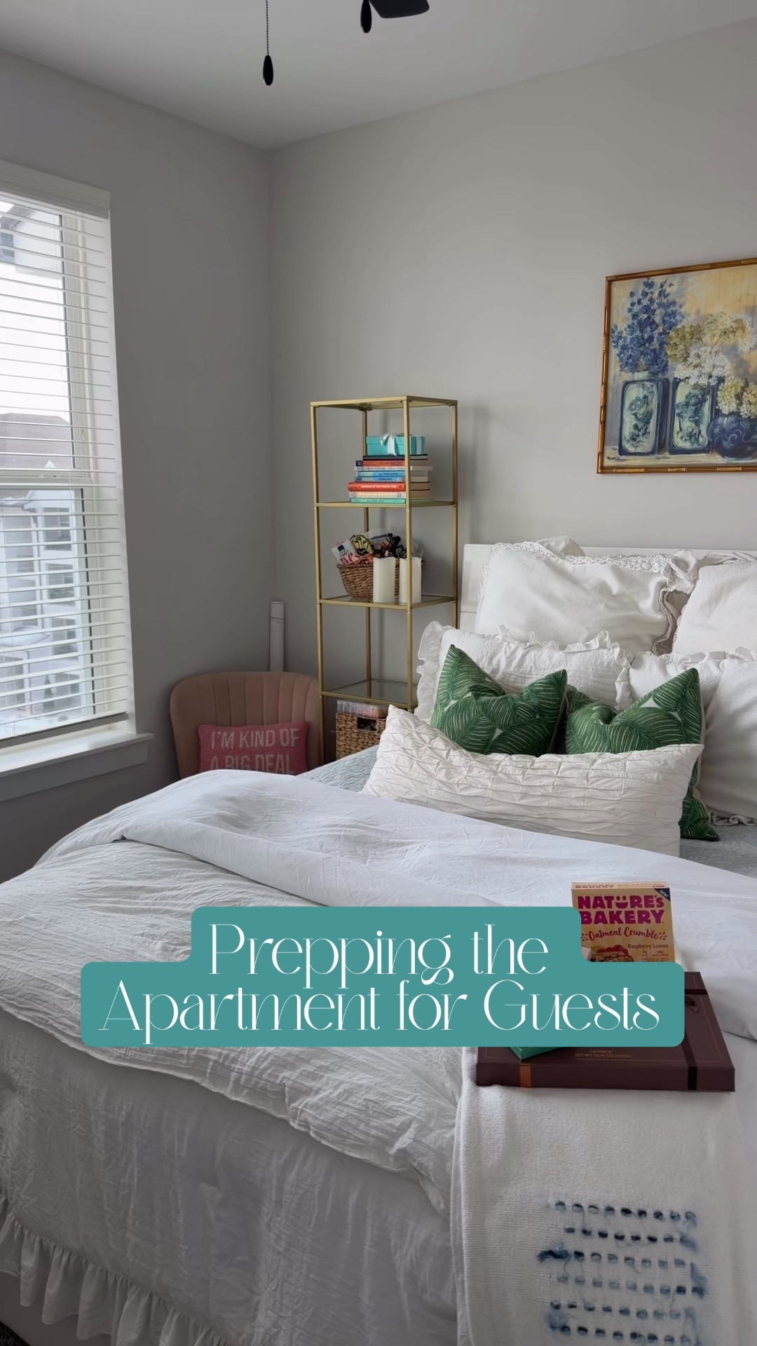 Prepping our apartment for guests!! I LOVE hosting overnight guests - being able to set everything up for a relaxing & smooth evening is so wonderful! 🤍

#LTKHome