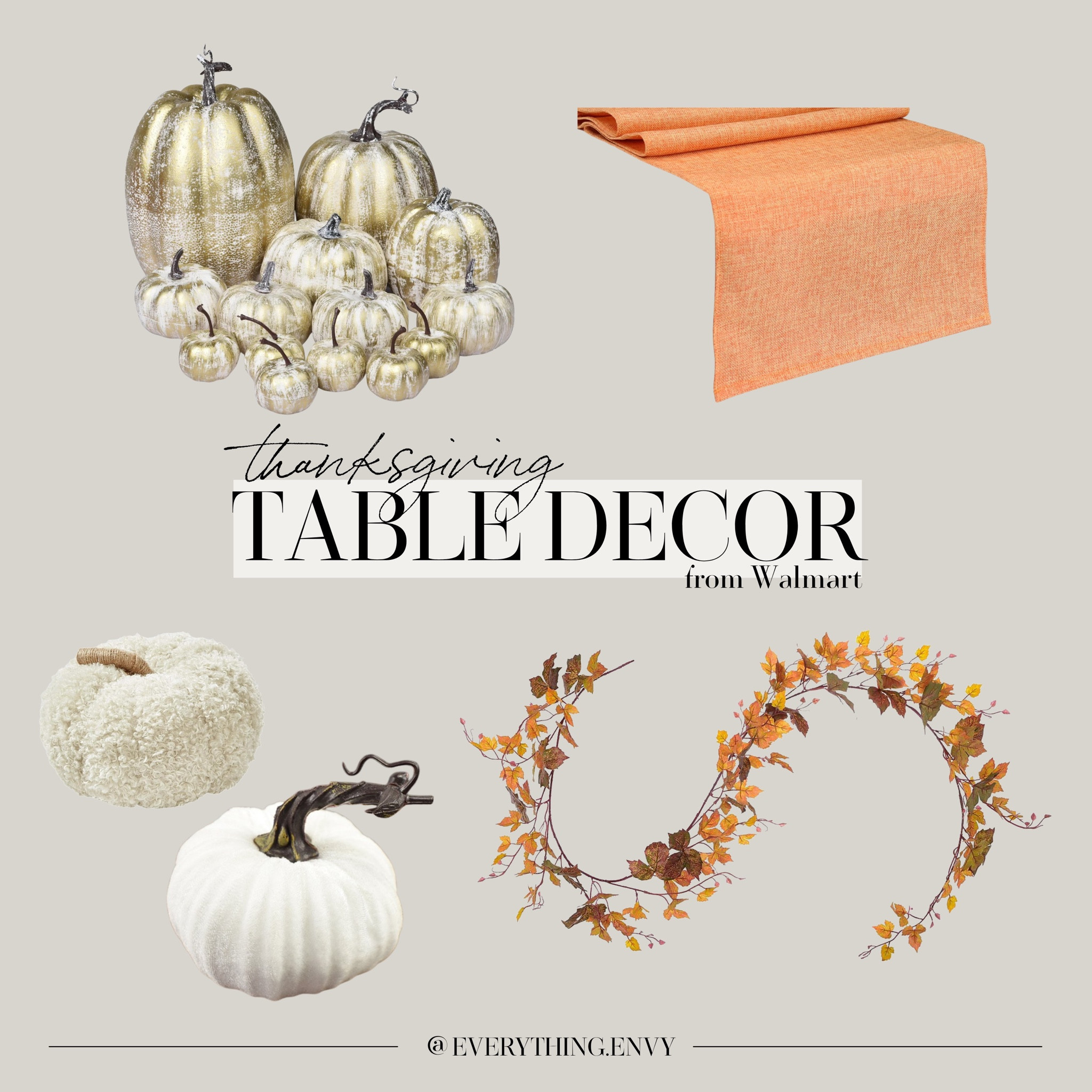 Thanksgiving Fall Table Decor from Walmart 🍂

#LTKHoliday #LTKSeasonal