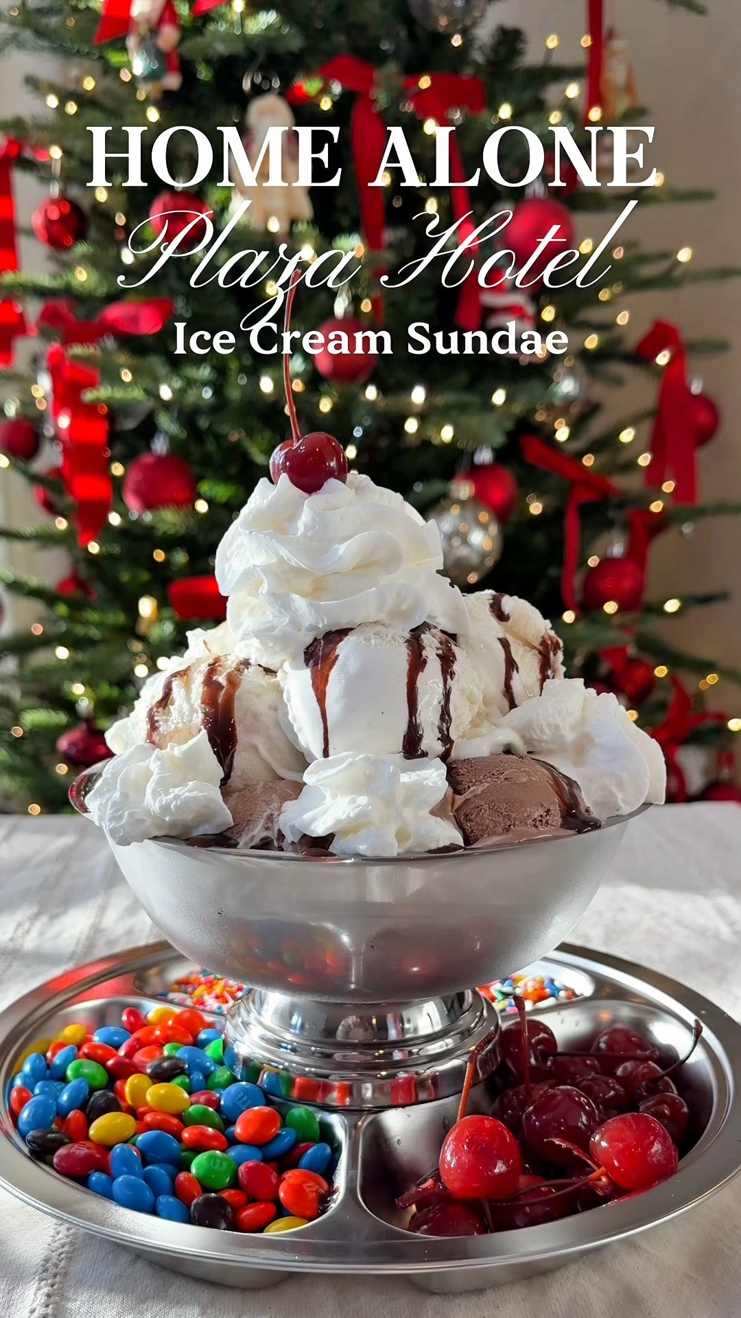 The famous Home Alone Plaza Hotel Ice Cream Sundae 🍨 

#LTKKids #LTKmomlife #LTKHoliday