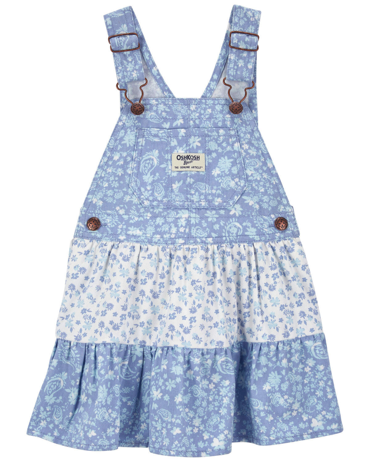 Toddler Floral Print Tiered Jumper Dress | Carter's