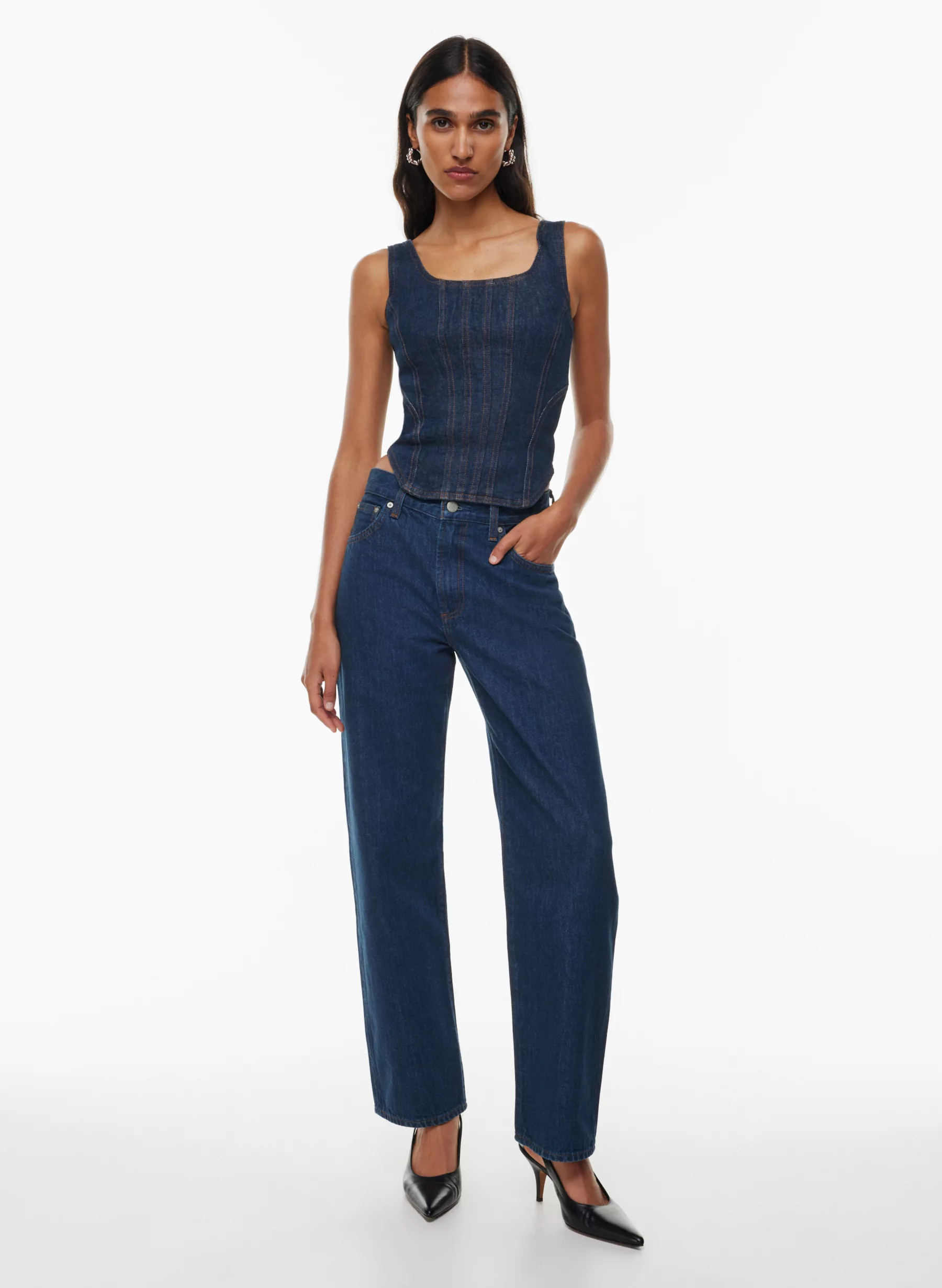 THE '90S MARLO HI-RISE BAGGY JEAN | Aritzia