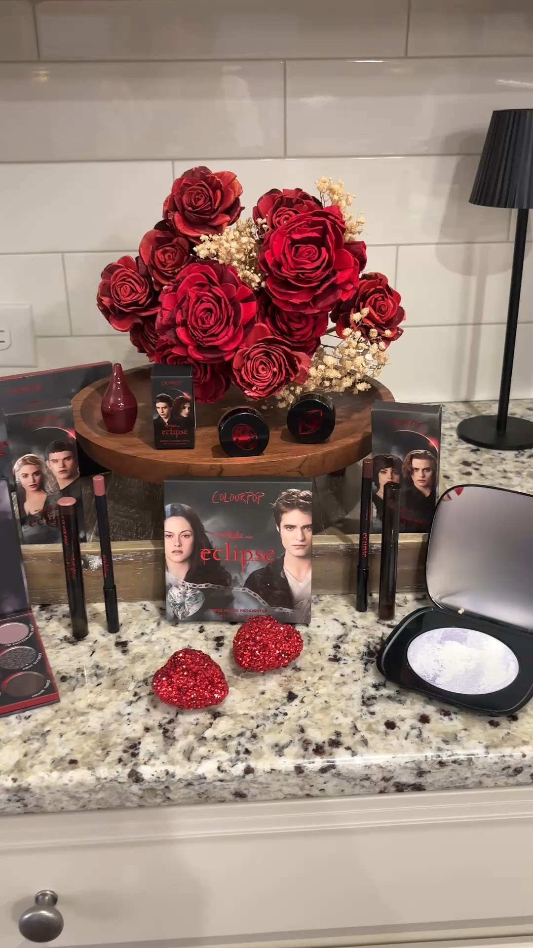 The complete set of ColourPop’s Twilight Collab featuring the 3rd movie in the series:  Eclipse.

#Twilight
#colourpop


#LTKBeauty