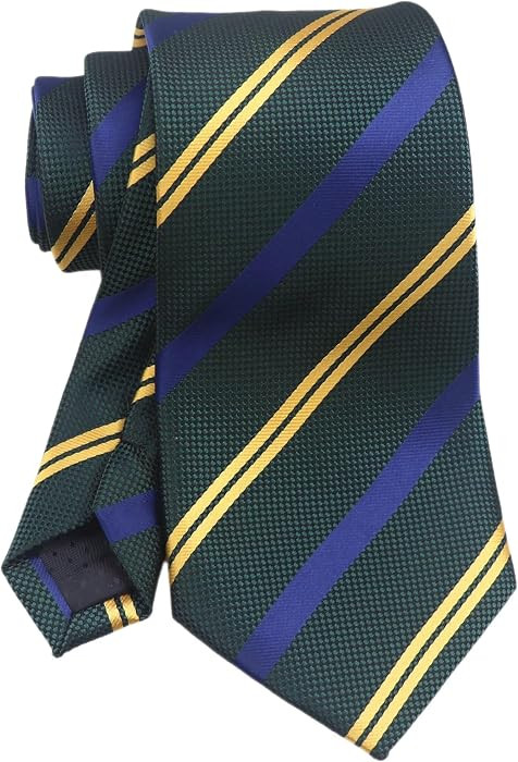 Kihatwin Men's Ties Tartan Plaid Stripe Formal Business Wedding Designer Neckties | Amazon (US)