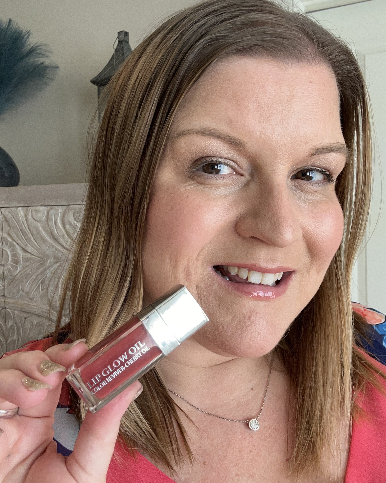 This lip oil is so great and super affordable! 🙌 Wearing the rosewood color! 

#LTKBeauty #LTKOver40 #LTKFindsUnder50