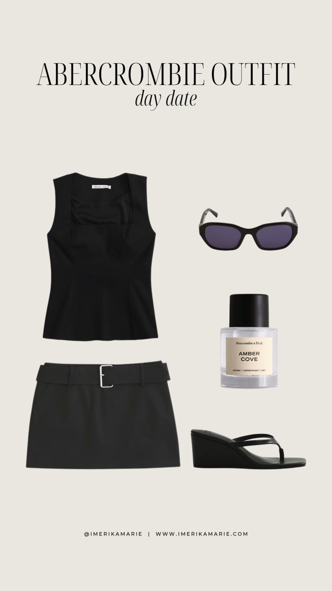 Abercrombie & Fitch Outfit

black matching set, sunglasses, and black wedges.

spring outfits 2026. spring outfit. summer outfit. summer outfits 2026. date outfit. 

 

#LTKootd #LTKMidsize #LTKPetite