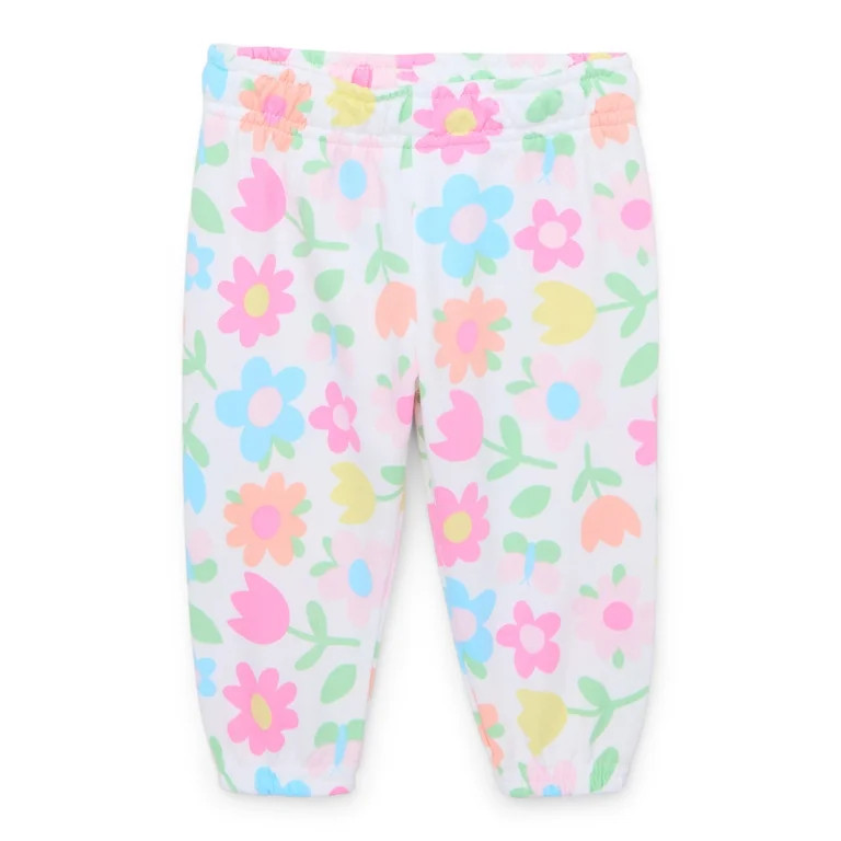 Garanimals Baby Printed Fleece Pants, Sizes 0-24 Months | Walmart (US)