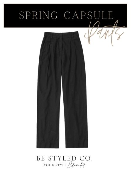 Best pants for spring - trousers - capsule wardrobe 

#LTKFind #LTKstyletip #LTKunder100
