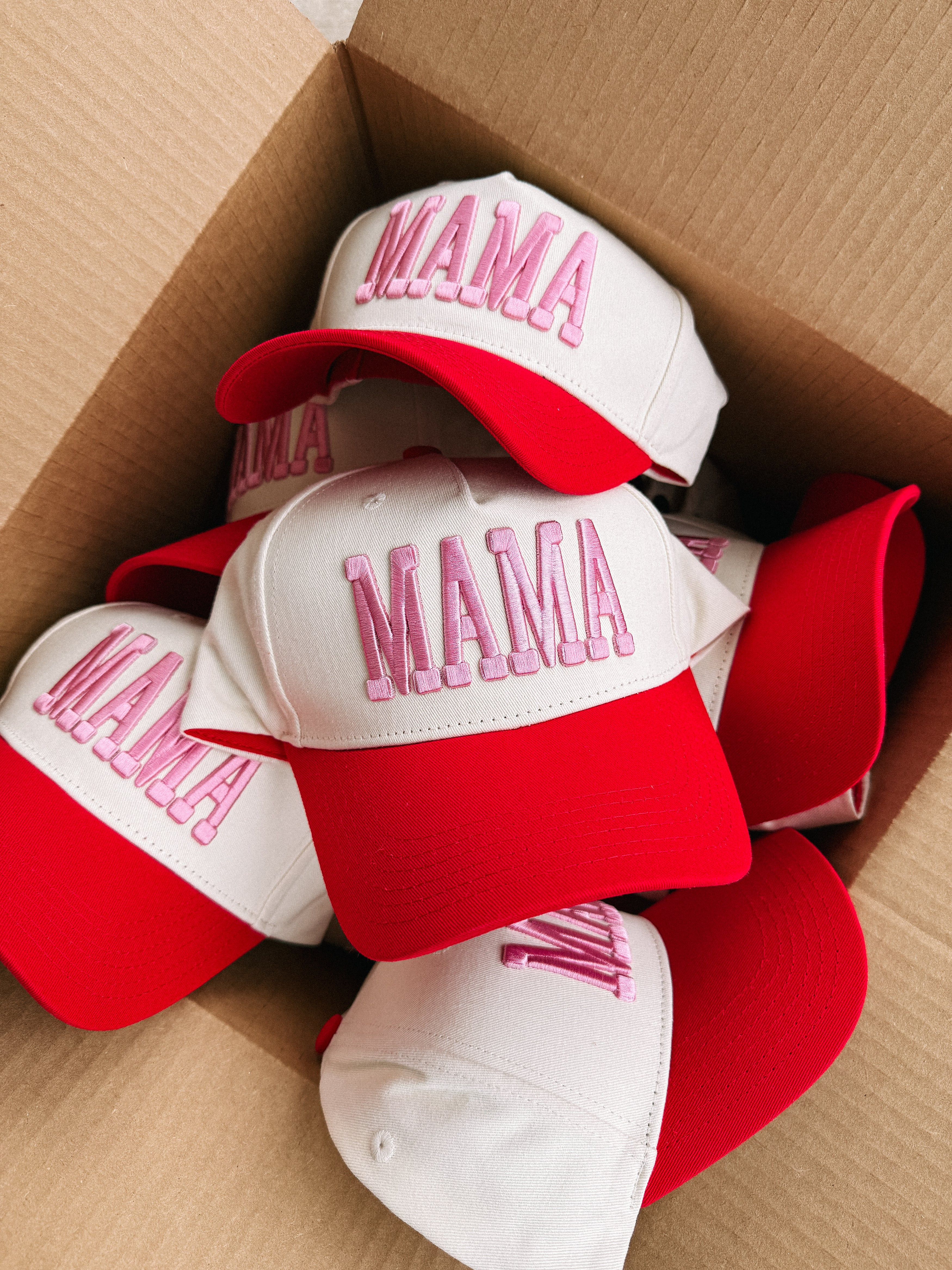 ETTA OG | mama puff trucker hat - pink | Etta+East