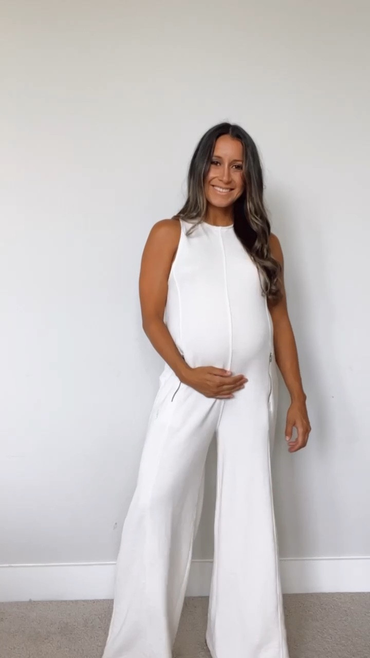 Maternity jumpsuit, free people jumpsuit, free people, free people onesie, maternity onesie, white jumpsuit, free people white jumpsuit, casual style, maternity, maternity outfit, Jeffrey Campbell shoes, slides, sale, fall style 

#LTKSeasonal #LTKbump #LTKFind