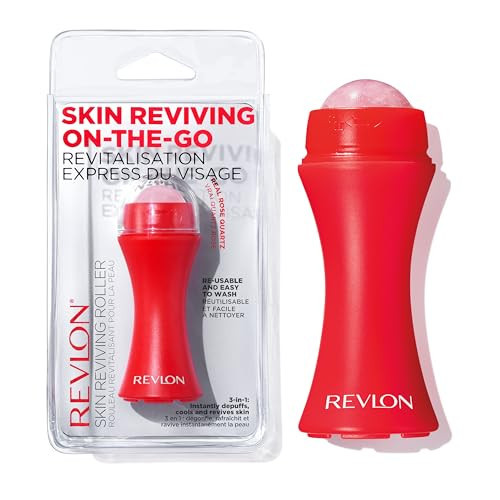 Revlon Skin Reviving Roller with Rose Quartz for All-Day Facial Reviving & Brightening, Compact & Reusable, Gentle on Skin, 1 count | Amazon (US)