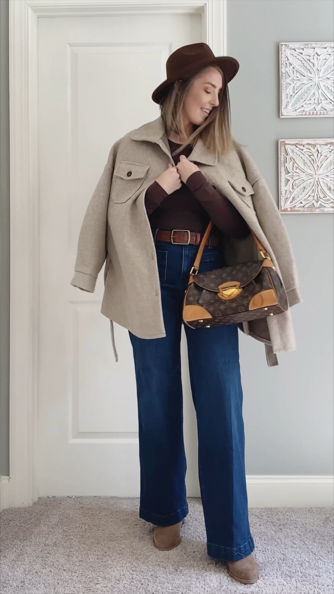 Fall fashion vibes! Dressed up this jeans and a long sleeve tee with this wool shacket and some boots for a chic, fall outfit! 

Fall fashion | tall girl fashion | old navy | boohoo | jeans | boots

#LTKshoecrush #LTKstyletip #LTKSeasonal