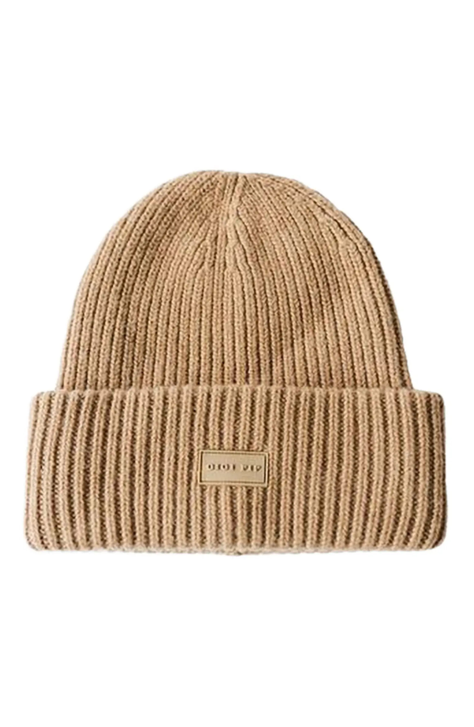Gigi Pip Gigi Merino Wool Chunky Ribbed Beanie | Nordstrom | Nordstrom