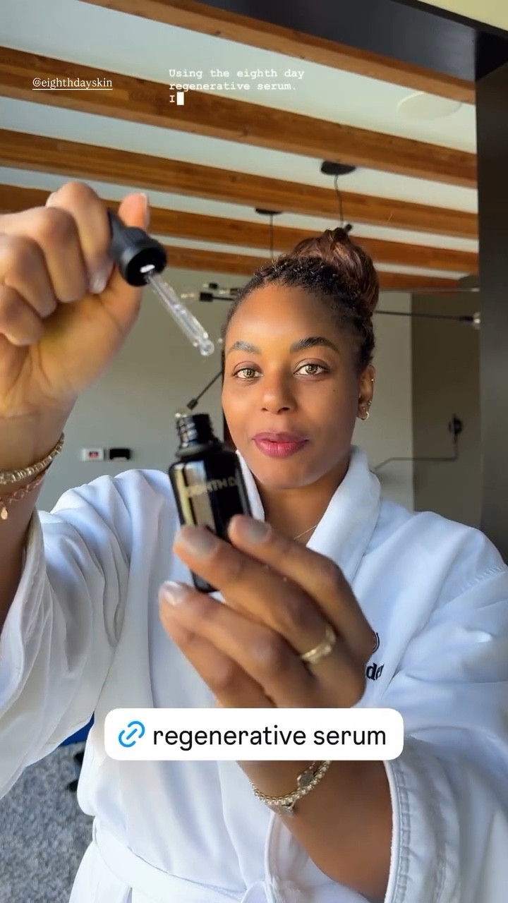 One of my favorite skincare items that u have been using for years - the eighth day regenerative serum that helps with my skins health. Be sure to massage it down to your neck too! … For more links to spring outfits 2026, country concert outfits, spring dresses, date night outfits, vacation outfits beach, business casual workwear, work outfts, travel outfits, follow me on LTK! ✨


#LTKdayinmylife #LTKgrwm #LTKMothersDay