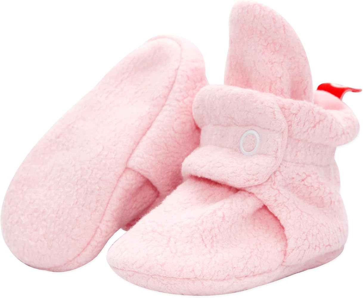 Zutano Cozie Fleece Baby Booties, Unisex, For Newborns and Infants | Amazon (US)