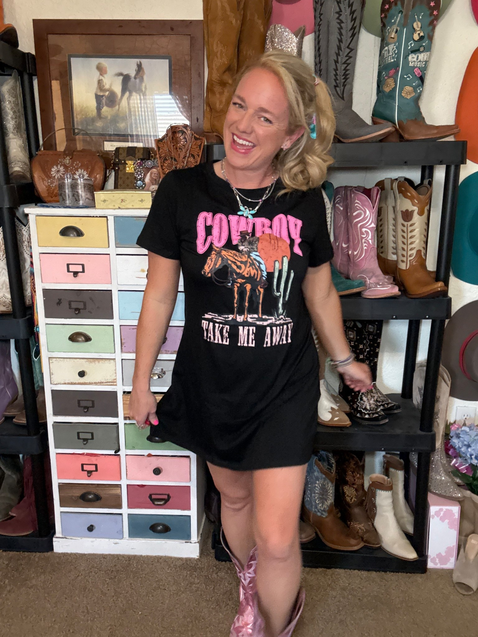 Western fashion, western wear, western must haves, graphic tshirt dress, short dress, cowgirl must haves, cowgirl wear, Amazon western finds, Amazon western wear, Amazon fashion, country concert outfit, rodeo style, cowgirl must haves 

#LTKSeasonal #LTKSaleAlert #LTKFindsUnder50