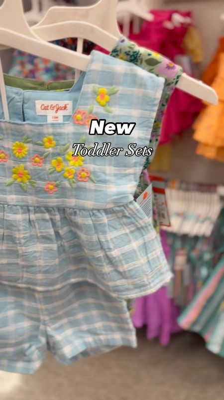 New toddler short sets!
12M - 5T

Baby girl outfits, toddler girl outfits, baby clothes, toddler girl style, summer baby clothes, summer outfit Inspo, outfit Inspo, baby ootd, toddler ootd, outfit ideas, summer vibes, summer trends, summer 2024, ootd inspo, Target finds, Target must haves, Target baby clothes, Target style 

#LTKFamily #LTKSeasonal #LTKKids