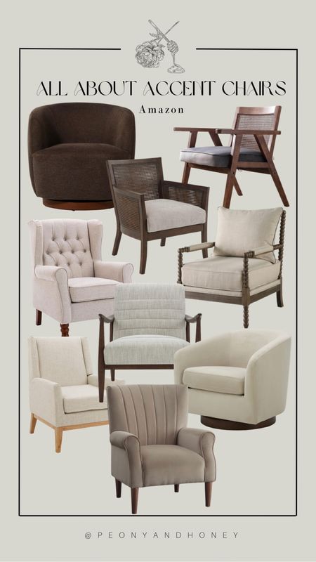 Check out all of these stylish and trendy accent chairs for your living room, office, or bedroom!  #accentchair #homedecor #livingroom #chair #armchair #amazon #amazonfinds #amazonhome 

#LTKstyletip #LTKhome #LTKsalealert