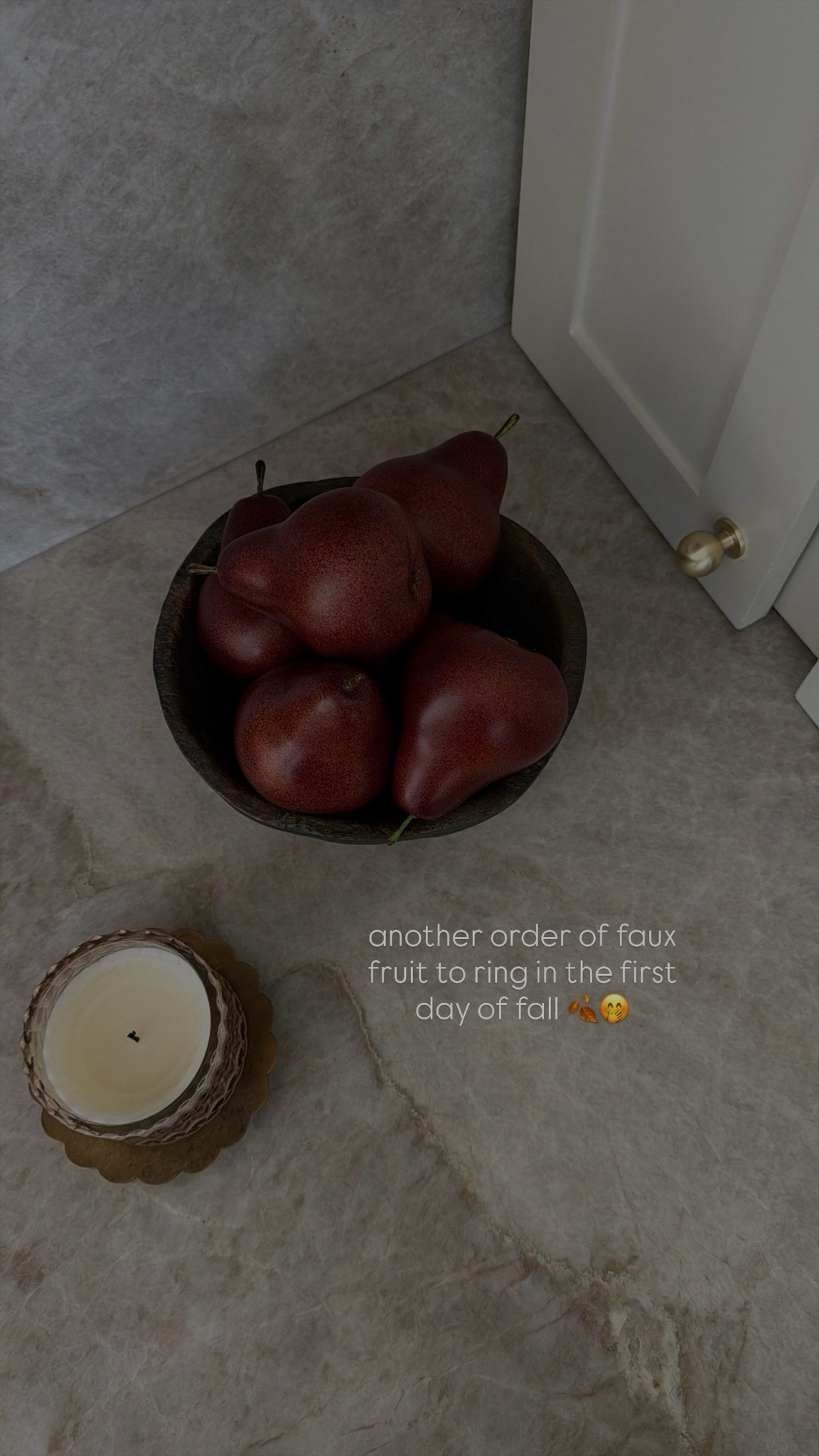Me 🤝 faux fruit - love these brown pears from Amazon for easy kitchen countertop decor!

#LTKHome #LTKSeasonal