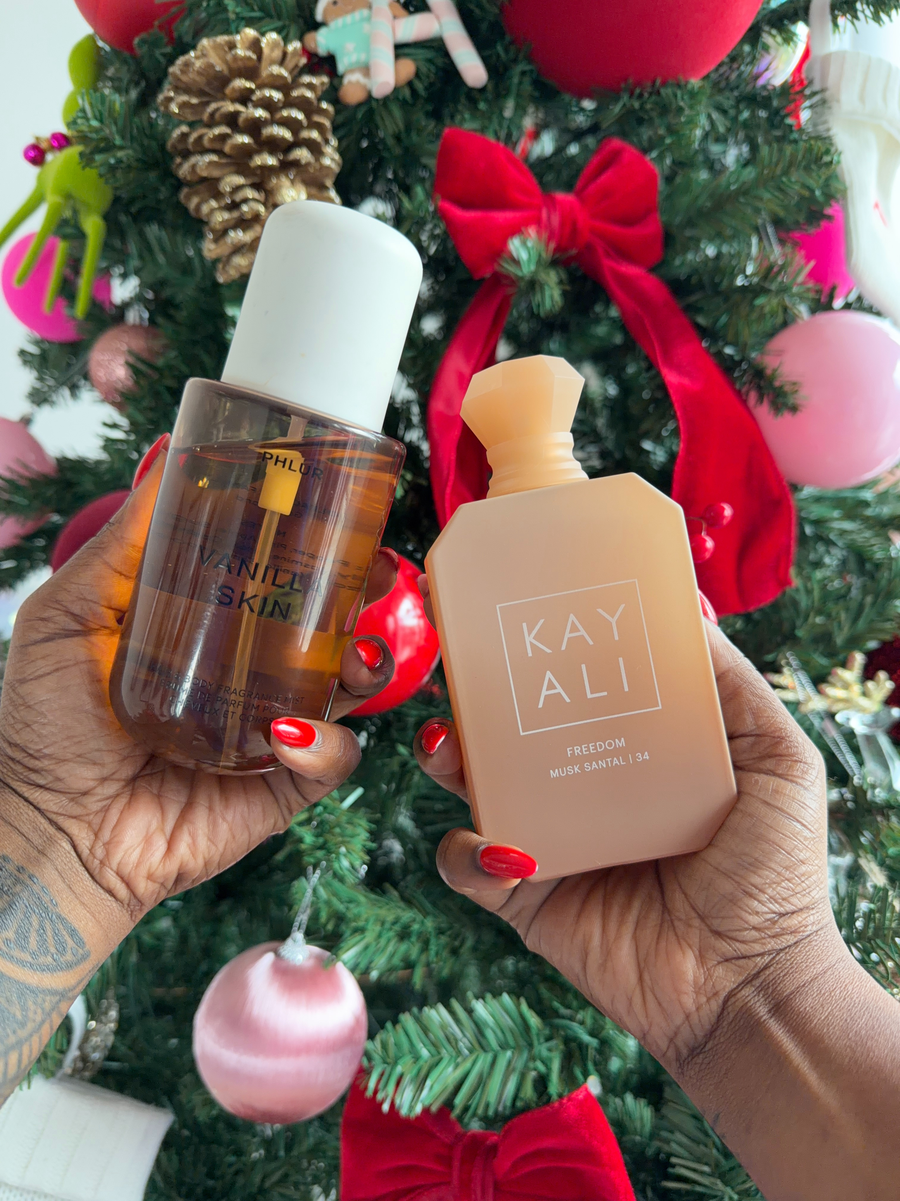 Soft, cozy, and irresistible 🤍 My favorite scent layering combo right now: Kay Ali Musk + Santal with Phlur Vanilla Skin. This mix gives elevated vanilla perfume vibes with warm musk and that clean-girl, your-skin-but-better finish. If you love long-lasting perfume combos, warm vanilla fragrance, and soft musk perfume, this is the perfect everyday luxury. ✨

Shop this vanilla scent, clean girl scent, and cozy fall layering routine on my LTK!”

Hashtags:
#VanillaSkin #KayAliMusk #PhlurPerfume #ScentLayering #PerfumeTok #Perfumelovers #VanillaGirls #CleanGirlAesthetic #SoftGirlAesthetic #FallScents #FragranceRoutine #LTKBeauty #LTKFragrance #PerfumeAddict 

 #LTKCyberWeek #LTKGiftGuide #LTKBeauty