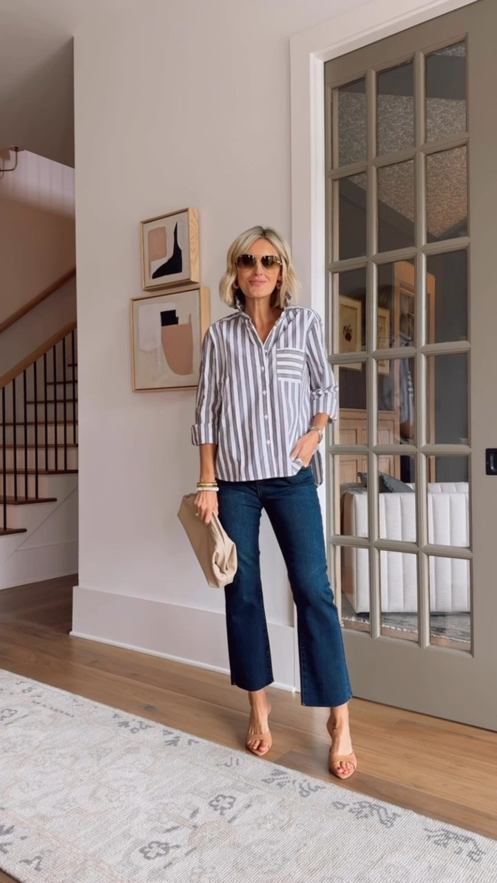 Loving this for an elevated everyday look 💕 wearing a small in the top and 26 in the jeans.

Loverly Grey, Loft, fall fashion, fall outfit ideass

#LTKSeasonal #LTKWorkwear #LTKStyleTip