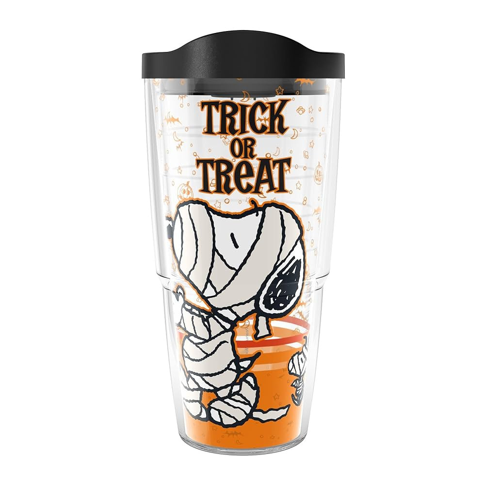 Tervis Peanuts - Halloween Snoopy Trick or Treat Made in USA Double Walled Insulated Tumbler Trav... | Amazon (US)