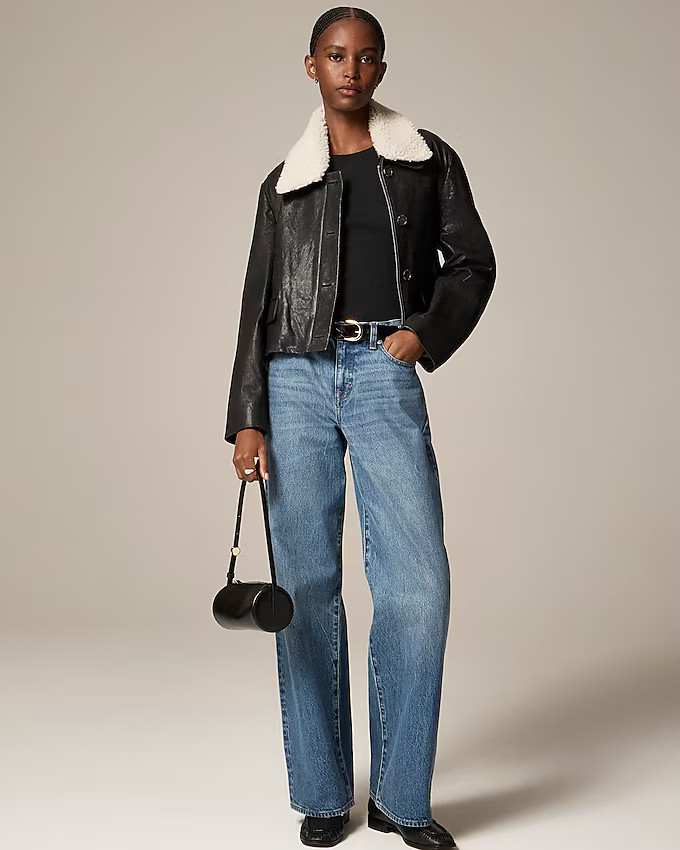 Perfect-fit long-sleeve crewneck T-shirt | J. Crew US