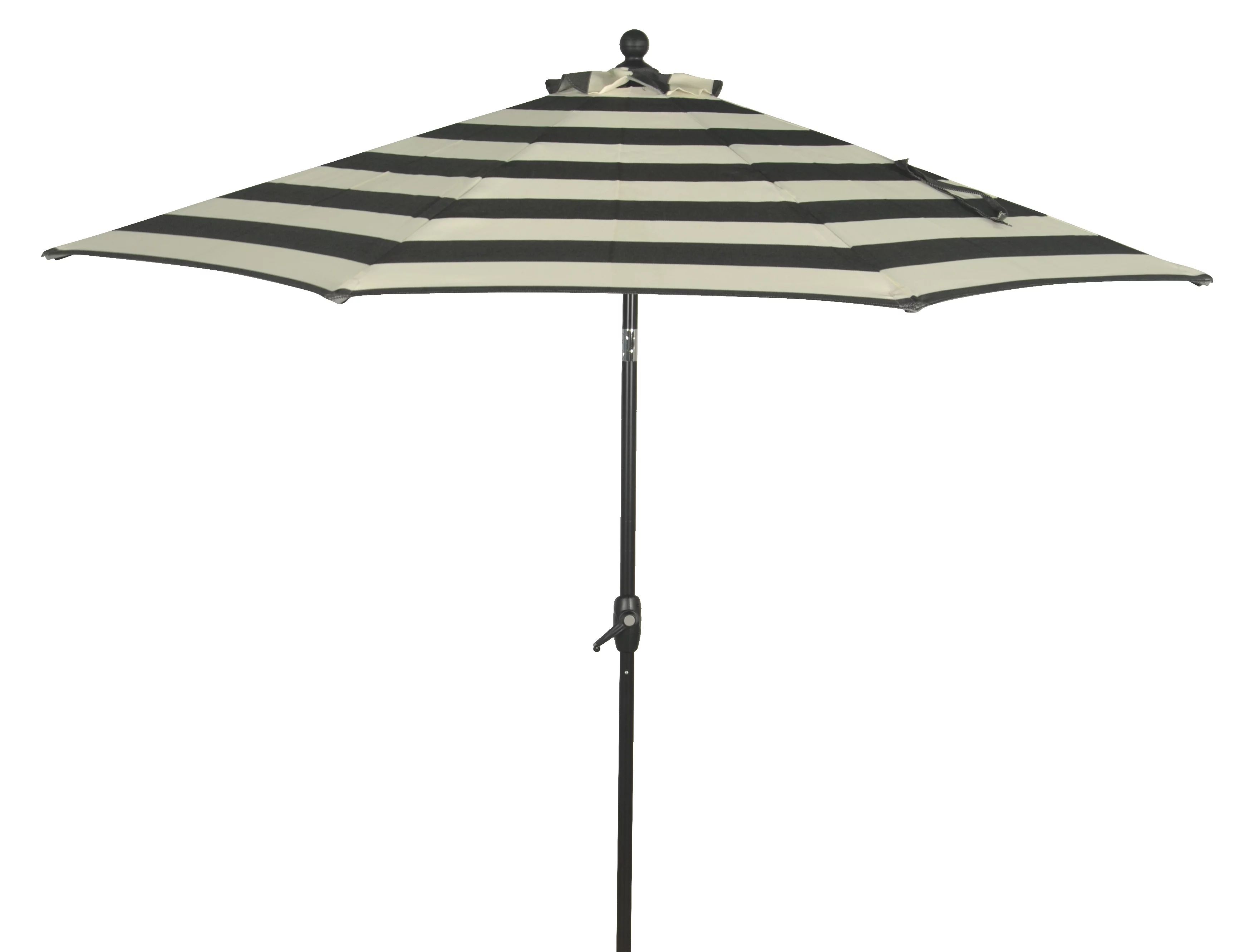 Better Homes & Gardens 9' Outdoor Market Patio Umbrella, Ibiza Stripe | Walmart (US)