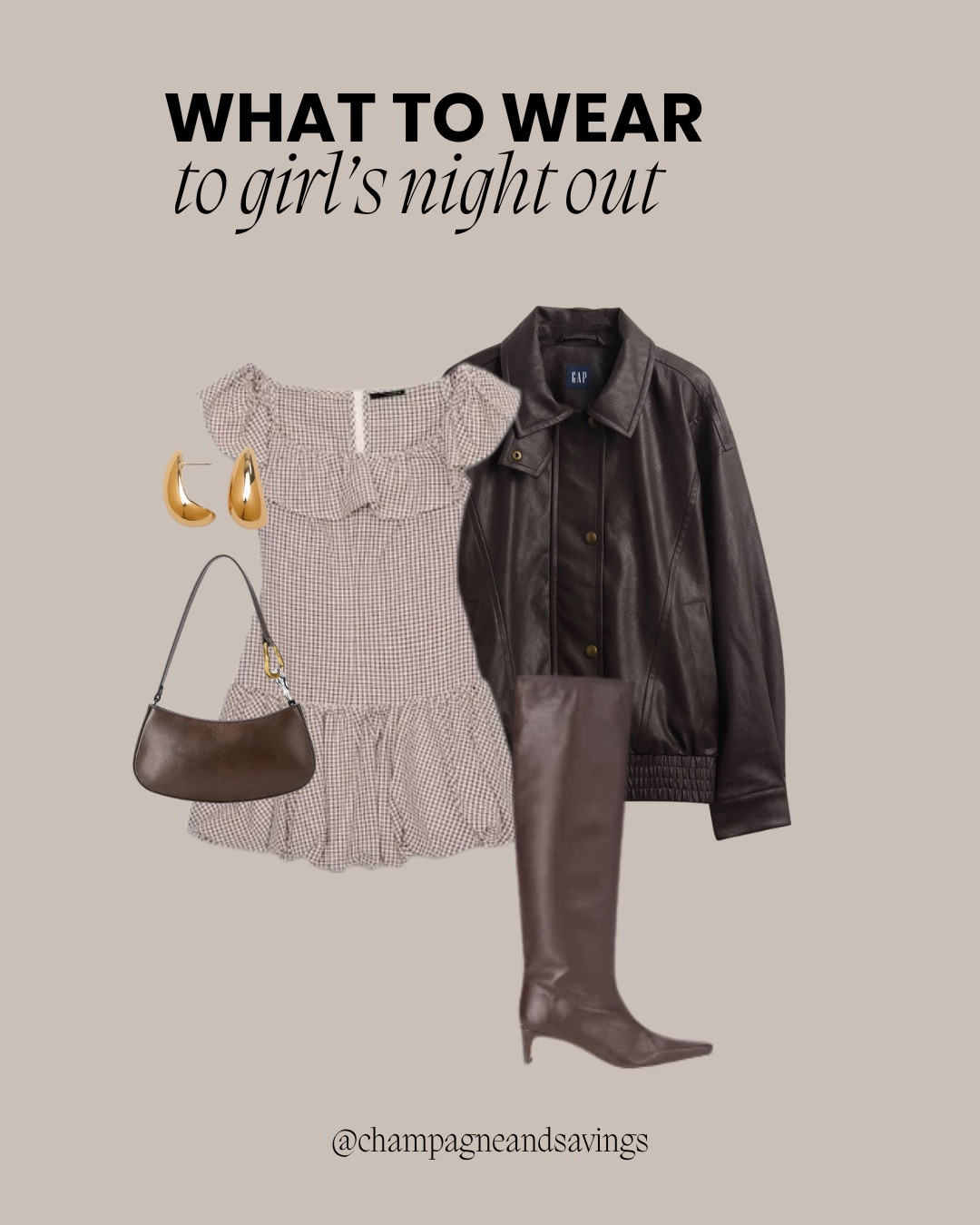 What to wear April: girls night out outfit

#LTKootd