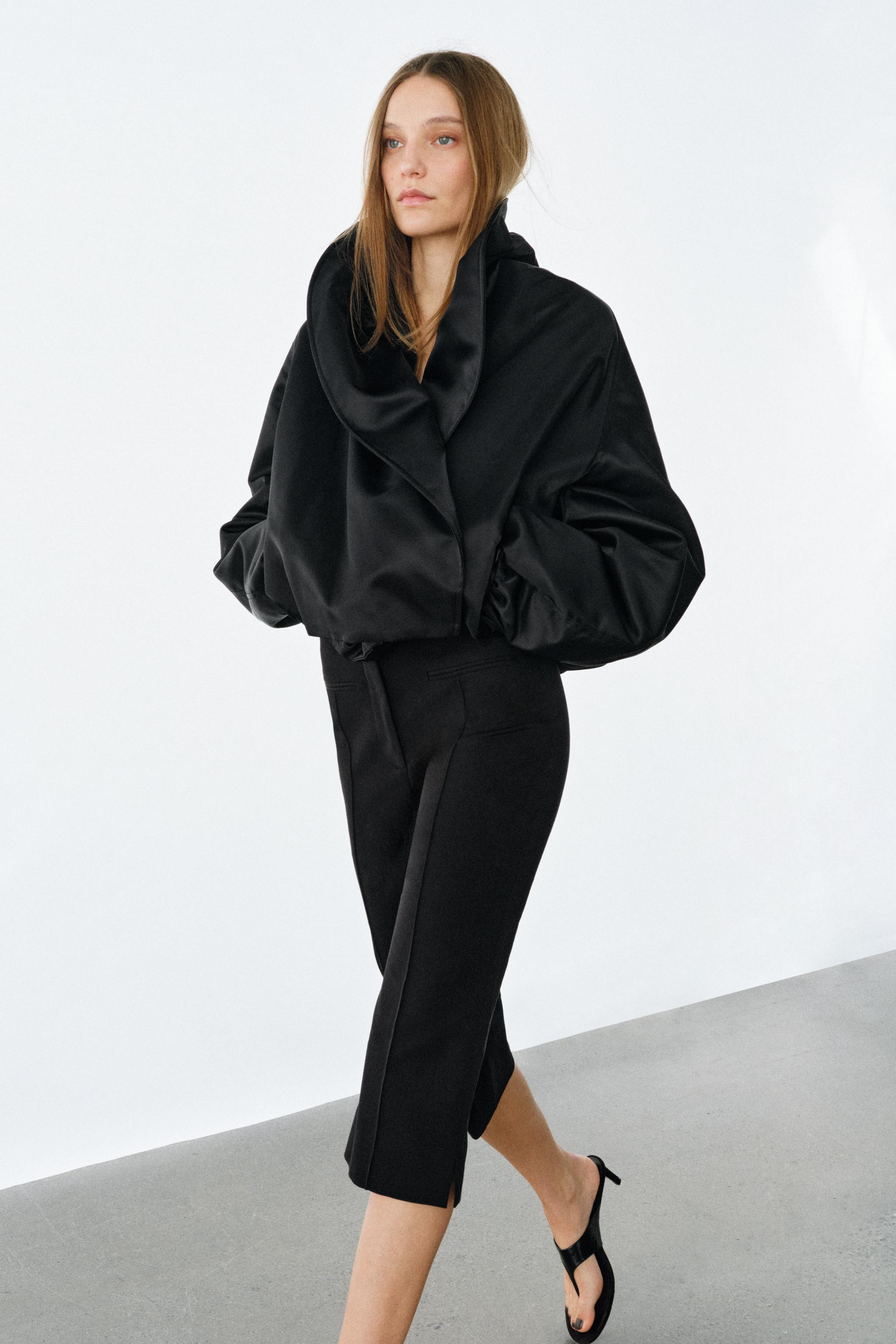ZW COLLECTION CAPRI PANTS | Zara US