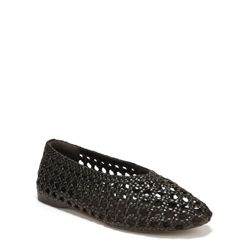 Sam Edelman Women's Shira Ballet Flat Black 8.5 M | Amazon (US)