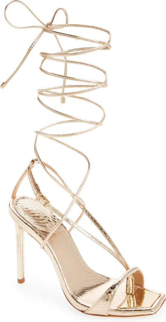 Schutz Vikki Ankle Tie Sandal | Nordstrom | Nordstrom