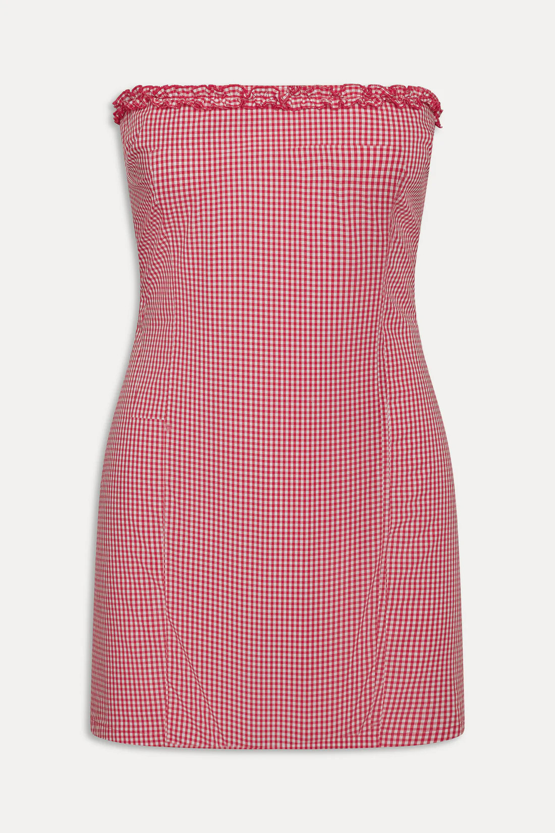 Poppy Strapless Cotton Mini Dress | Frankies Bikinis