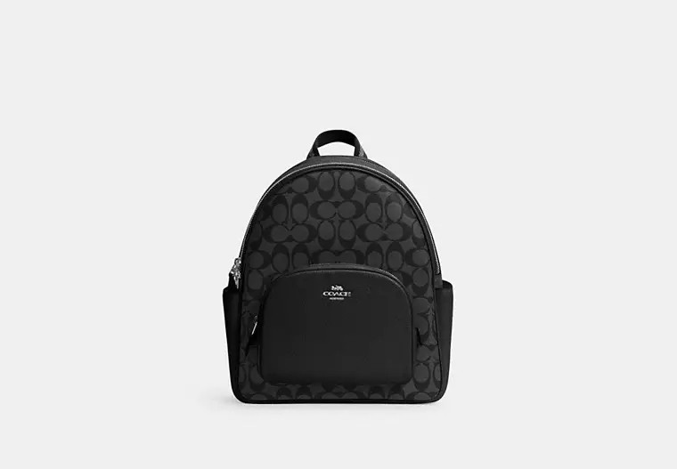 Court Backpack In Signature Canvas | Coach Outlet US