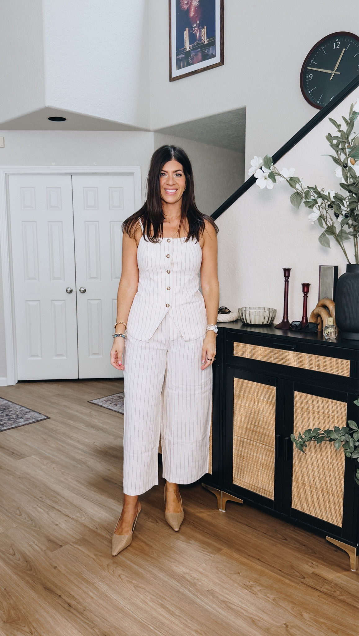 Workwear under $50
In a medium vest
10 cropped pant

#LTKWorkwear #LTKTall #LTKMidsize