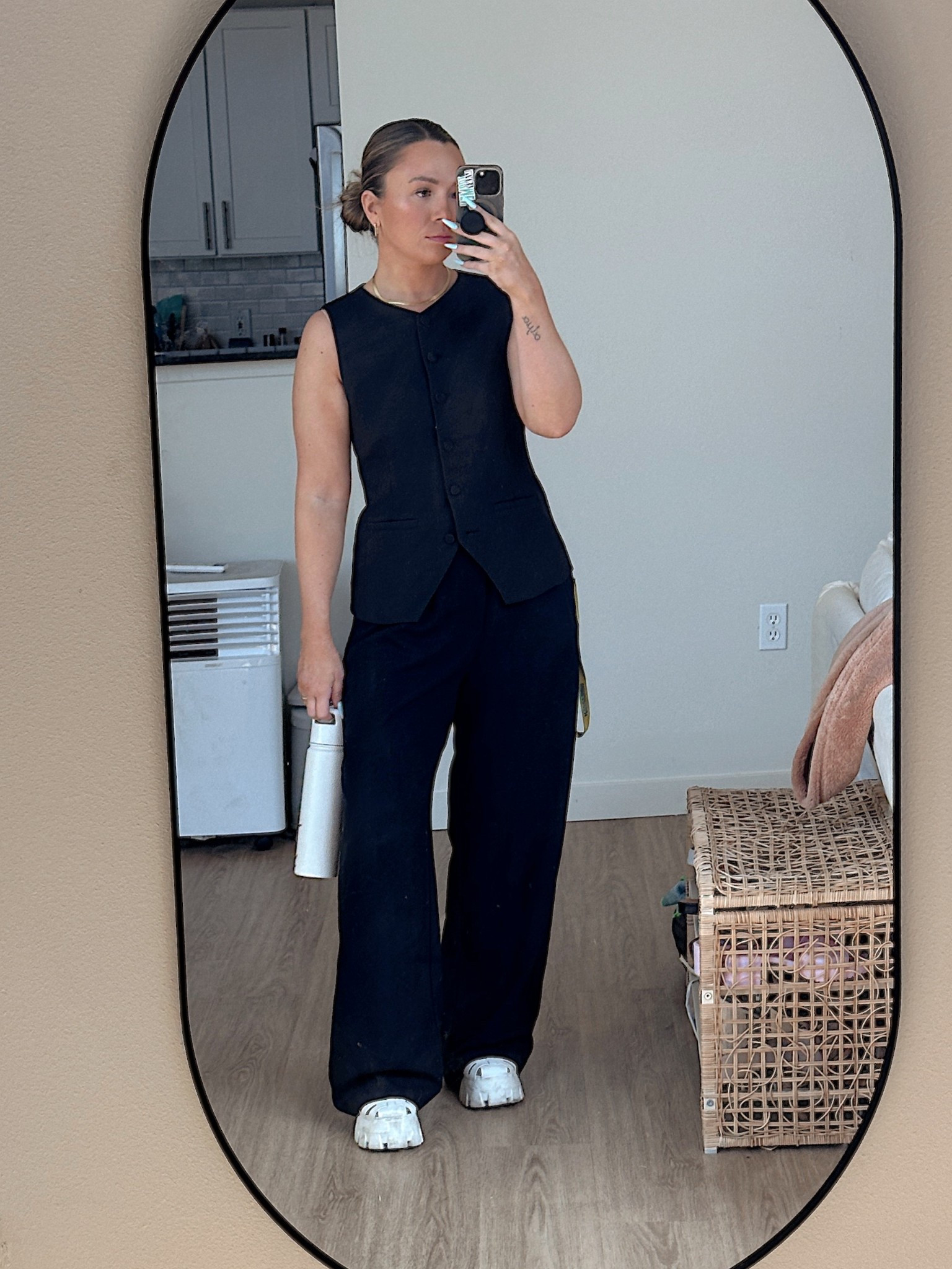 top and pants - abercrombie 
sandals - circus

#LTKStyleTip #LTKSeasonal #LTKWorkwear