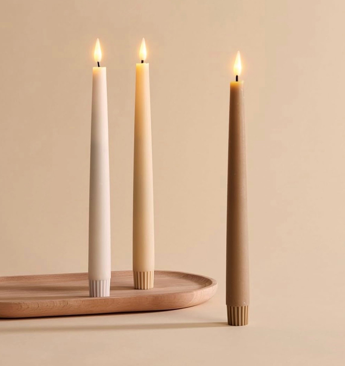 Battery Operated Flickering Flameless LED Candles with Remote, 9 Inch, 3 Pack

#LTKStyleTip #LTKFindsUnder50 #LTKHome