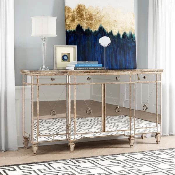 Roehl 70" Wide 3 Drawer Buffet Table | Wayfair North America